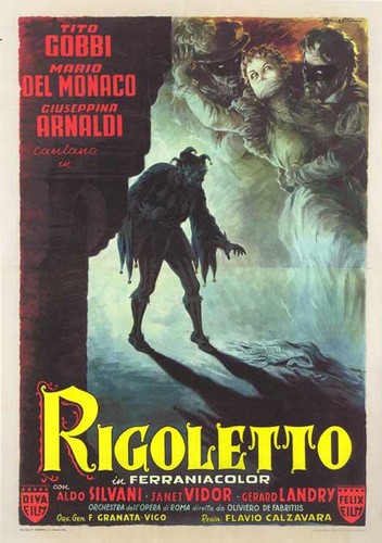 Rigoletto poster italiano - rigoletto,